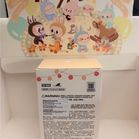 Pop Mart Labubu Have A Seat Plush Toy - QU QU NEW UNOPENED - Picture 3 of 7